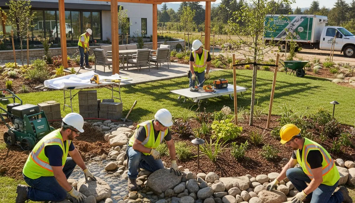 Landscape design consultation in Dayton, OH for tree care and outdoor space planning
