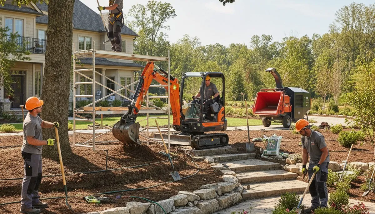 Dayton, OH tree service team providing professional tree removal and landscaping care